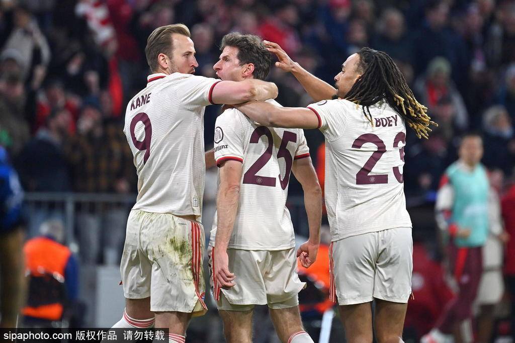 欧冠-穆勒85分钟扳平弗拉泰西88分钟绝杀 拜仁1-2国米